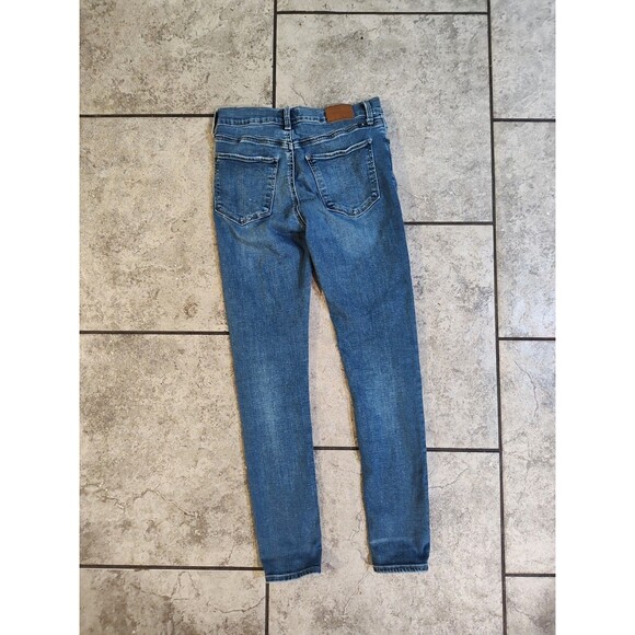 Lucky Brand Brooke Legging Jeans Womens 2 26 Ankle Distressed Blue Stretch Denim - Picture 8 of 15